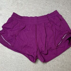 Lululemon Purple Athletic Shorts